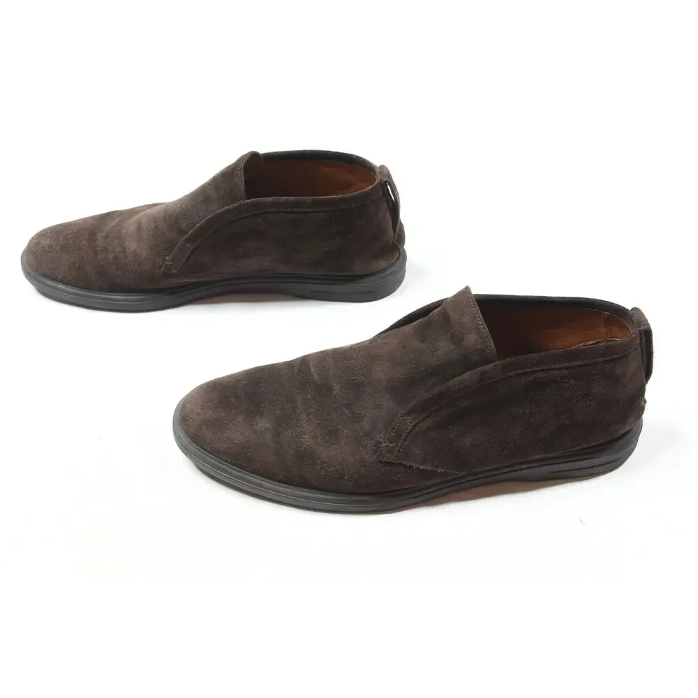 Peter Millar Collection Excursionist Chukka Boots Mens 8.5 Brown Suede Slip-On